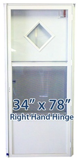 34x78 Diamond Door RH for Mobile Home Manufactured Housing