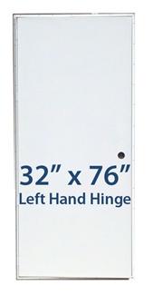 Solid Aluminum Outswing Door 32x76 LH
