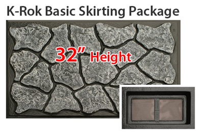 K-Rok Entire House Skirting Package - 32" Basic