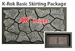K-Rok Entire House Skirting Package - 48" Basic