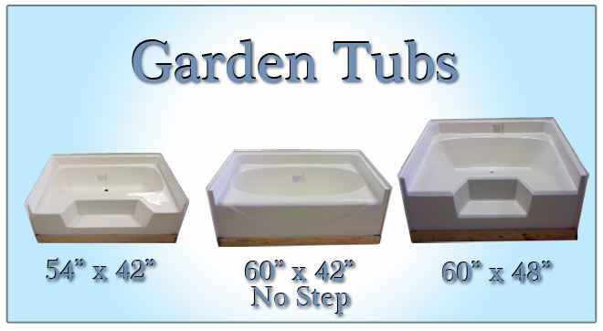 mobile home garden tubs