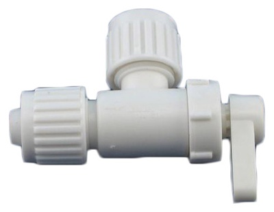 Three Eighths by Three Eighths inch Angle Stop Valve