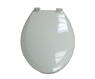 Plastic Toilet Seat White for Mobile Home Manufactured Housing