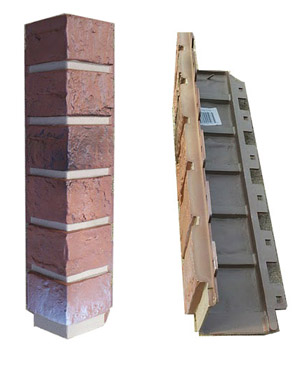corner handlaid brick