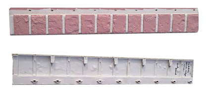 brick skirting ledges