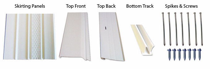 mobile home skirting package