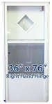 36x76 Diamond Door RH for Mobile Home Manufactured Housing