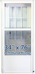 34x76 Cottage Door LH for Mobile Home Manufactured Housing