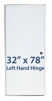 Solid Aluminum Outswing Door 32x78 LH