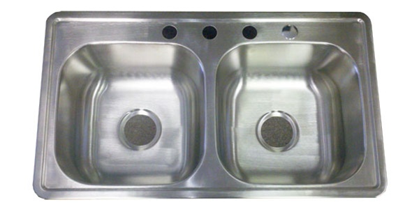 33 X19 Stainless Steel Kitchen Sink 8 D