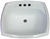 17" x 20" Rectangle White Plastic Sink for Mobile Home Manufactured Housing