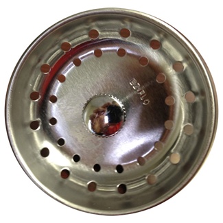 Round Edge Metal Sink Strainer