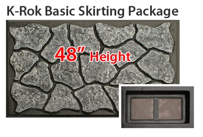 K-Rok Entire House Skirting Package - 48" Basic