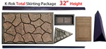 K-Rok Entire House Skirting Package - 32" Total