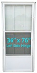 Standard Storm Door 36x76 LH