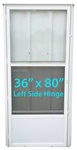 Standard Storm Door 36x80 LH