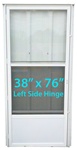 Standard Storm Door 38x76 LH