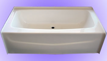 54x27 Fiberglass Replacement Tub, Mobile Home Bathtub Drain Kit