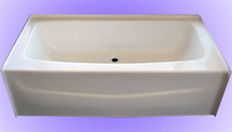 54x27 Fiberglass Replacement Tub